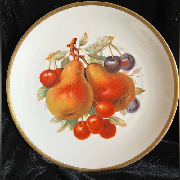 Set of 3 vintage plates made in Germany. Different patterns for a vintage look - Picture 6 of 7